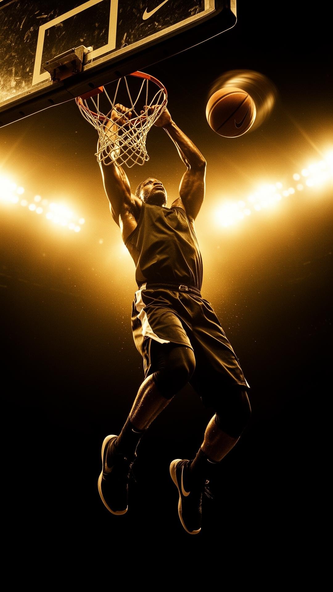 Player dunking
